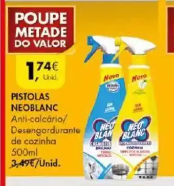 Pingo Doce Pistolas Neoblanc 500ml promoção