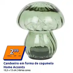 Action Candeeiro em forma de cogumelo Home Accents promoção