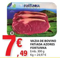 E.Leclerc Vazia de bovino fatiada azores fortunna promoção