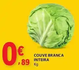 E.Leclerc Couve branca inteira promoção