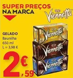 E.Leclerc GELADO Baunilha promoção