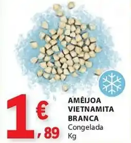 E.Leclerc Ameijoa vietnamita branca congelada promoção