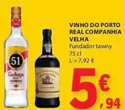 E.Leclerc Vinho do porto real companhia velha promoção