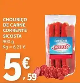 E.Leclerc Chouriço de carne corrente sicosta promoção