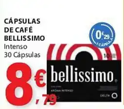 E.Leclerc Cápsulas de café bellissimo promoção