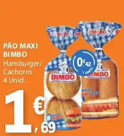 E.Leclerc Pão maxi bimbo promoção
