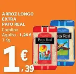 E.Leclerc Arroz longo extra pato real promoção