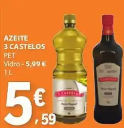 E.Leclerc Azeite 3 castelos promoção