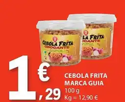 E.Leclerc Cebola frita marca guia promoção