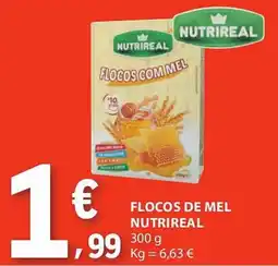 E.Leclerc Flocos de mel nutrireal promoção