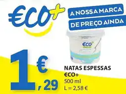 E.Leclerc Natas espessas €co+ promoção
