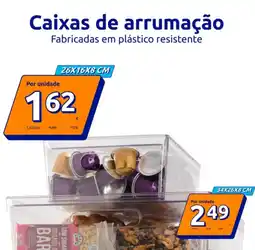 Action Caixas de arrumação Fabricadas em plástico resistente promoção