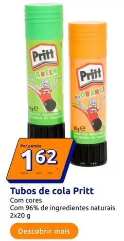Action Tubos de cola Pritt promoção