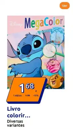 Action Livro colorir... promoção