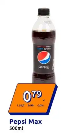 Action Pepsi Max promoção