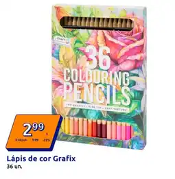 Action Lápis de cor Grafix promoção