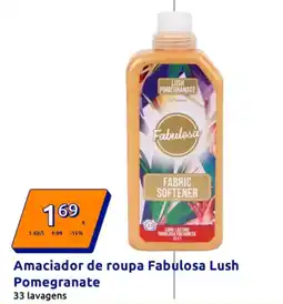 Action Amaciador de roupa Fabulosa Lush Pomegranate promoção