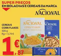 E.Leclerc Cereais corn flakes promoção