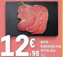 E.Leclerc Bife rabadilha vitelão promoção
