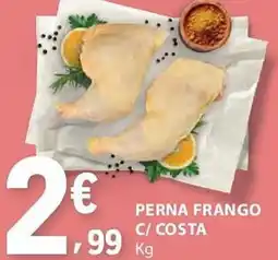 E.Leclerc Perna frango c/ costa promoção