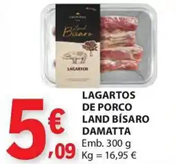 E.Leclerc Lagartos de porco land bisaro damatta promoção