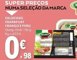 E.Leclerc Salsichas frankfurt frango e peru promoção