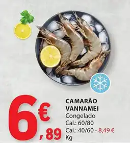 E.Leclerc Camarão vannamei promoção