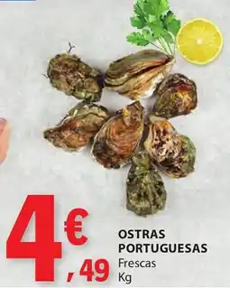 E.Leclerc Ostras portuguesas promoção
