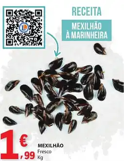 E.Leclerc Mexilhão fresco promoção