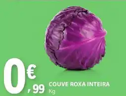 E.Leclerc Couve roxa inteira promoção