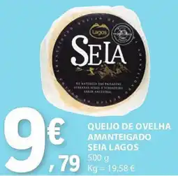 E.Leclerc Queijo de ovelha amanteigado seia lagos promoção