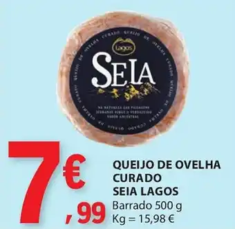 E.Leclerc Queijo de ovelha curado seia lagos promoção