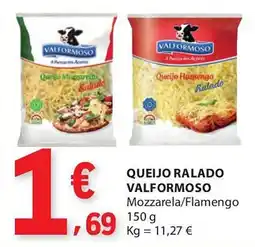 E.Leclerc Queijo ralado valformoso promoção