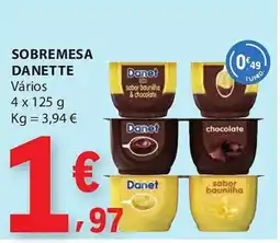 E.Leclerc Sobremesa danette promoção