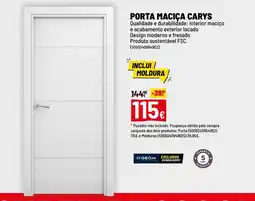 Brico Depôt PORTA MACIÇA CARYS promoção