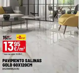 Brico Depôt Pavimento salinas gold promoção