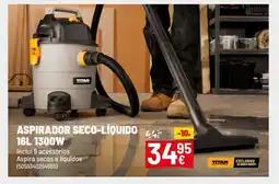Brico Depôt Aspirador seco-líquido 1300W promoção