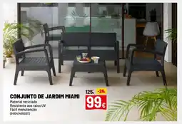 Brico Depôt Conjunto de jardim miami promoção