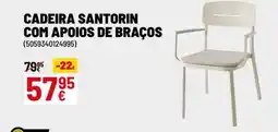 Brico Depôt Cadeira santorin com apoios de braços promoção