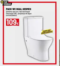 Brico Depôt Pack wc dual hermes promoção