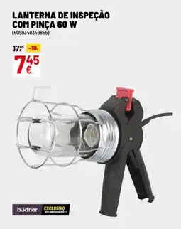 Brico Depôt Lanterna de inspeção com pinça 60 w promoção