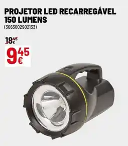 Brico Depôt Projetor led recarregável promoção