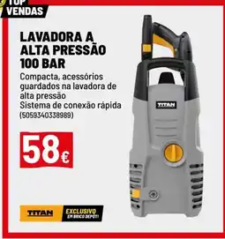 Brico Depôt Lavadora a alta pressão 100 bar promoção