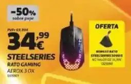 Radio Popular STEELSERIES Rato gaminhg AEROX 30X promoção