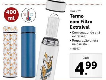 Ernesto Termo com Filtro Extraível
