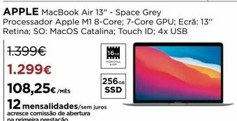 El Corte Inglés Computador portátil apple promoção