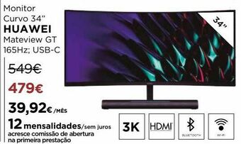 El Corte Inglés Monitor huawei promoção