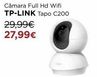 El Corte Inglés Câmera de segurança tp-link promoção