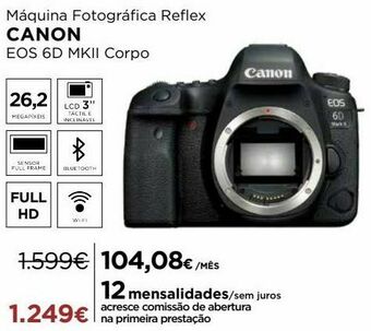 El Corte Inglés Câmera fotográfica canon promoção
