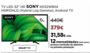 El Corte Inglés Smart tv sony promoção